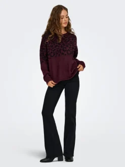 Hot ONLJADE Striktrøje Dame Strik & Cardigans