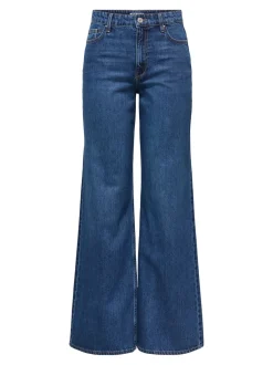Hot ONLJEMMA Høj talje Wide leg fit Jeans Dame Jeans|Jeans