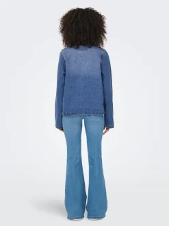 Hot ONLJENNA Denimjakke Dame Jakker Og Frakker|Double Denim