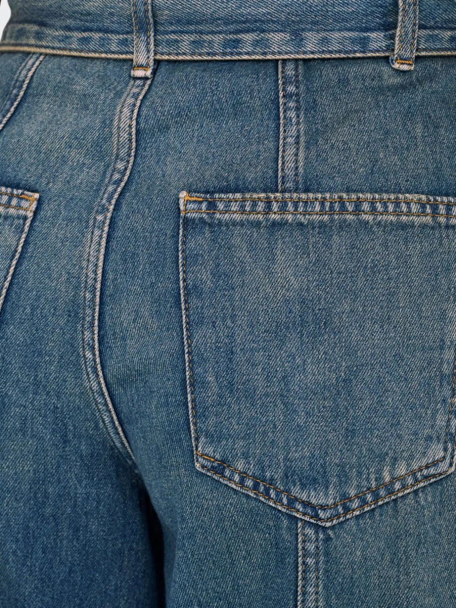 Best ONLJOELLE Høj talje Wide leg fit Jeans Dame Jeans|Jeans