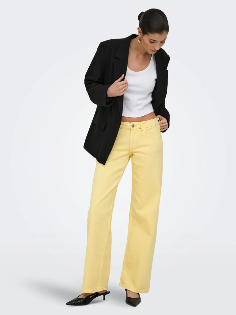 Outlet ONLJUDY Lav talje Straight fit Jeans Dame Jeans|Jeans