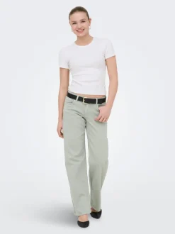 Hot ONLJUDY Lav talje Straight fit Jeans Dame Jeans|Jeans