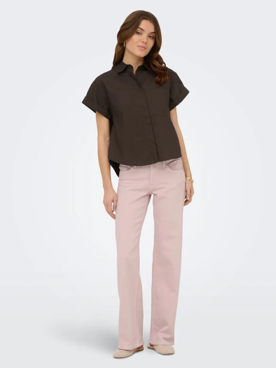 Clearance ONLJUDY Lav talje Straight fit Jeans Dame Jeans|Jeans