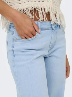 ONLJUDY-O Lav talje Straight fit Jeans Dame Jeans|Jeans
