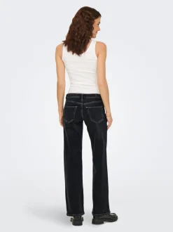 Sale ONLJUDY-O Lav talje Straight fit Jeans Dame Jeans|Jeans