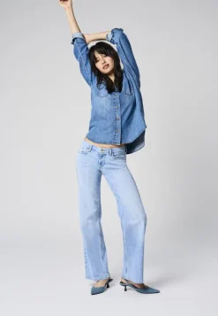 New ONLJUDY-O Lav talje Straight fit Jeans Dame Jeans|Jeans