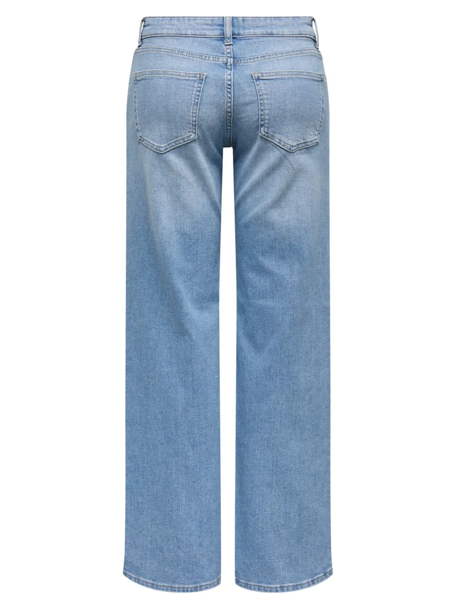 New ONLJUDY-O Lav talje Straight fit Jeans Dame Jeans|Jeans