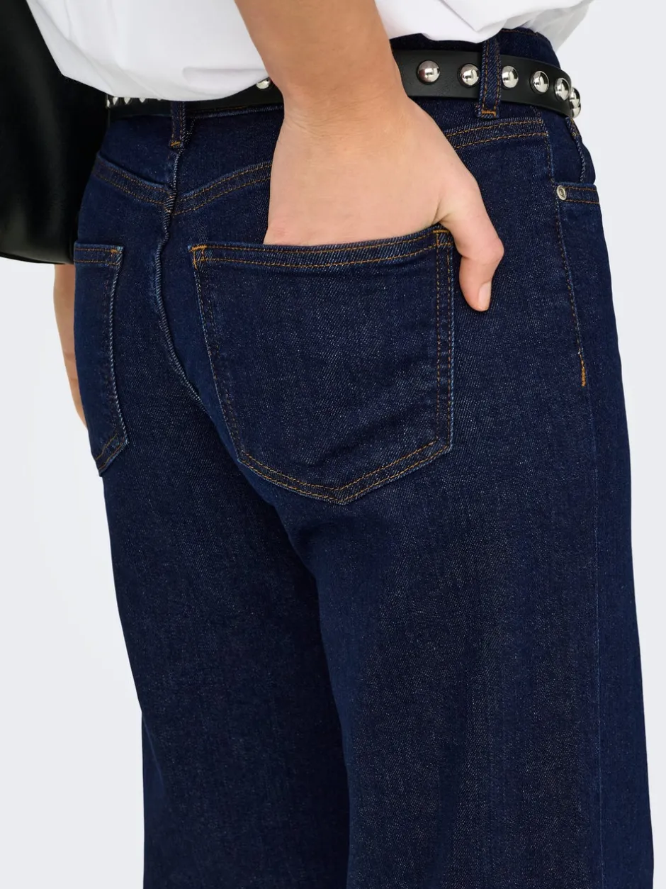 Outlet ONLJUDY-O Lav talje Wide leg fit Jeans Dame Jeans|Jeans