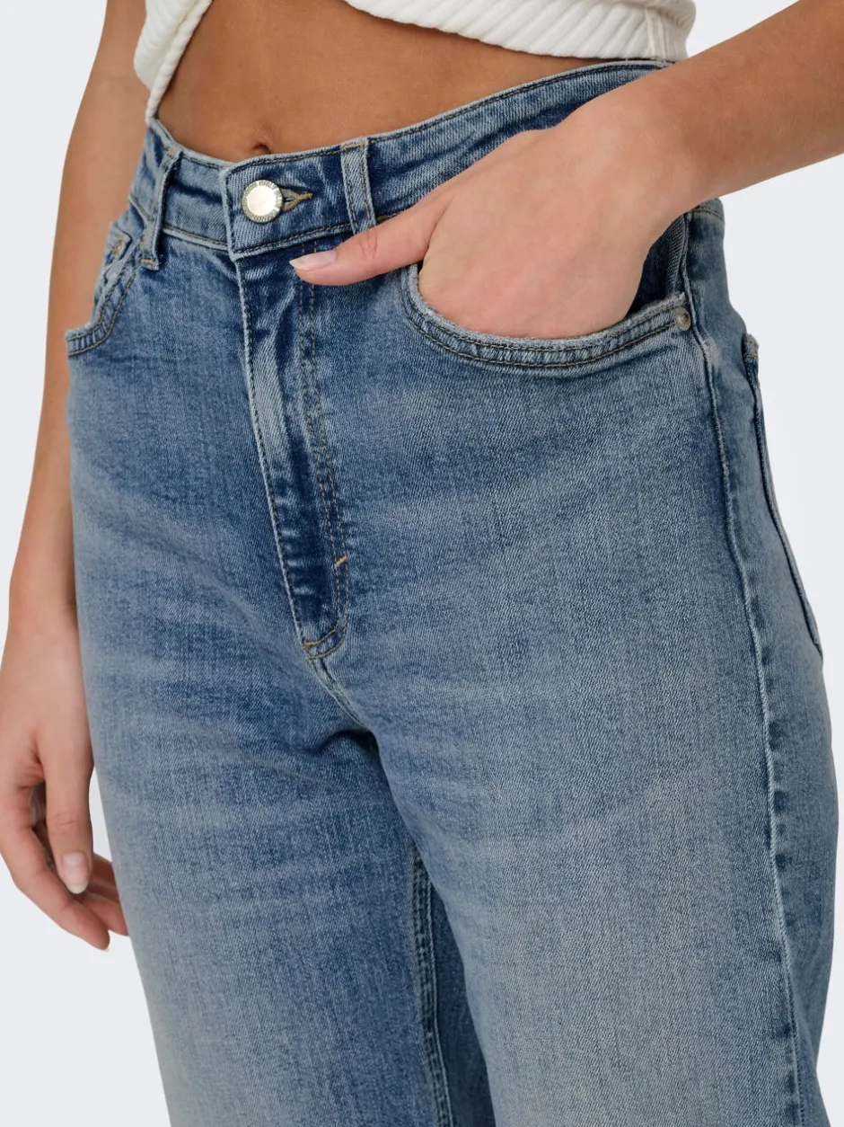 Best ONLJUICY Høj talje Flared fit Jeans Dame Jeans|Jeans