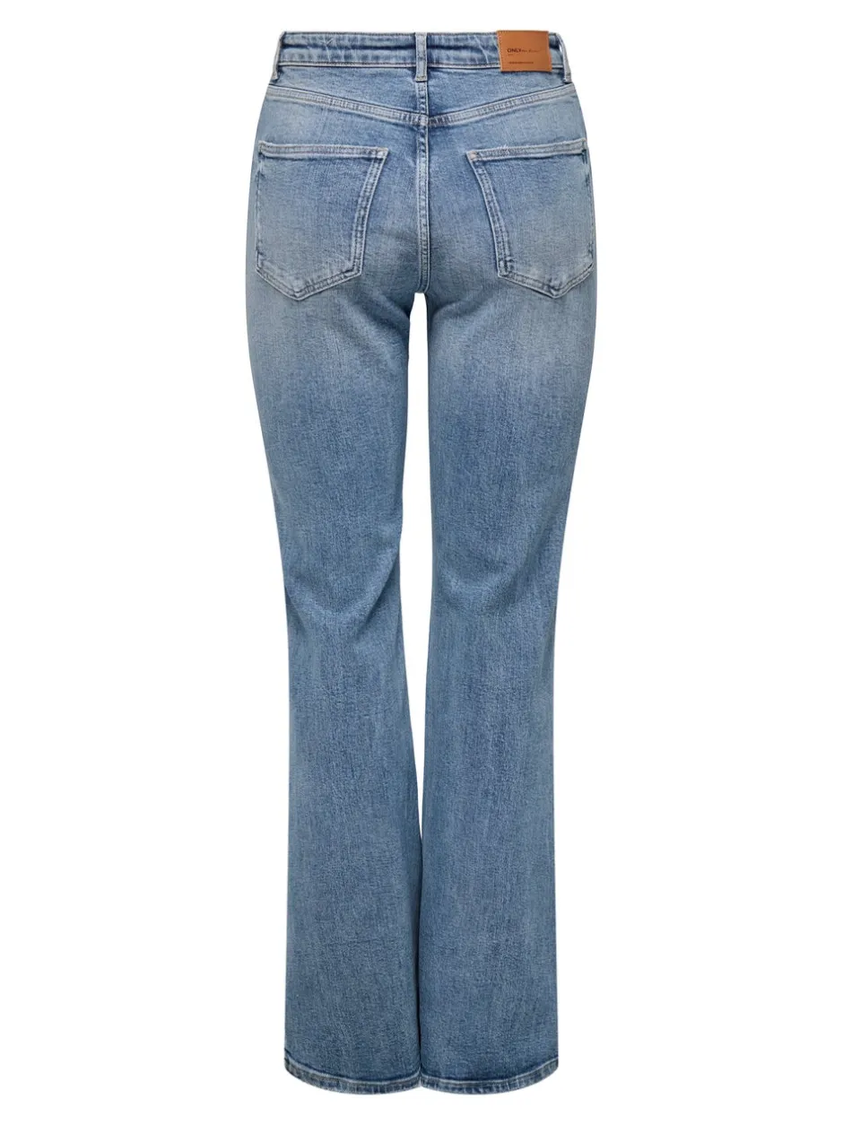 Best ONLJUICY Høj talje Flared fit Jeans Dame Jeans|Jeans
