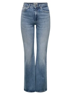 Best ONLJUICY Høj talje Flared fit Jeans Dame Jeans|Jeans