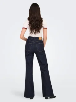 Clearance ONLJUICY Høj talje Flared fit Jeans Dame Jeans|Jeans