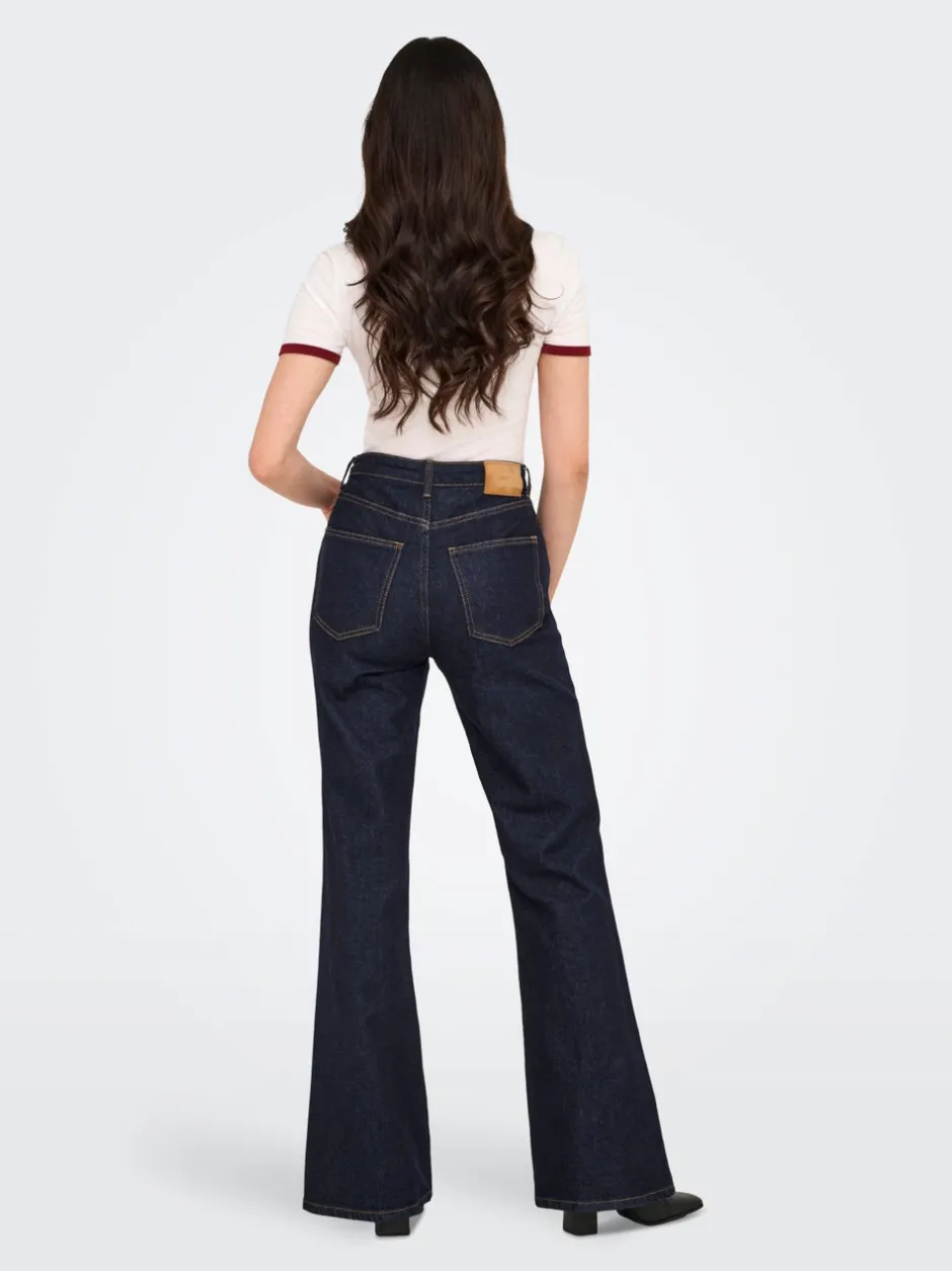 Clearance ONLJUICY Høj talje Flared fit Jeans Dame Jeans|Jeans