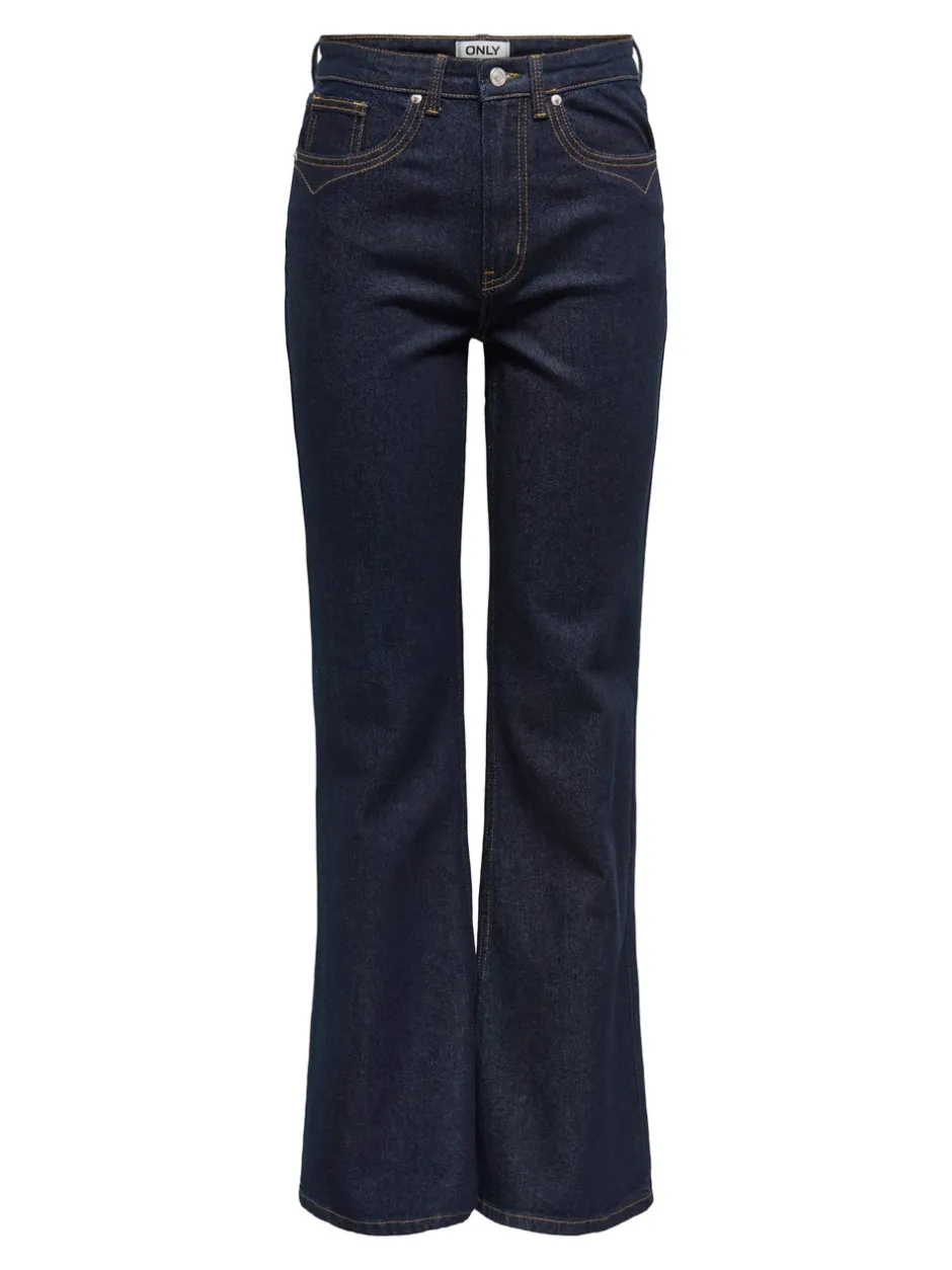 Clearance ONLJUICY Høj talje Flared fit Jeans Dame Jeans|Jeans