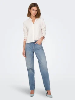 Clearance ONLJUICY Høj talje Mom fit Jeans Dame Jeans|Jeans