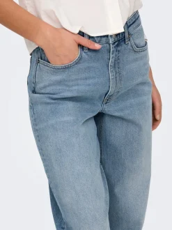 Clearance ONLJUICY Høj talje Mom fit Jeans Dame Jeans|Jeans
