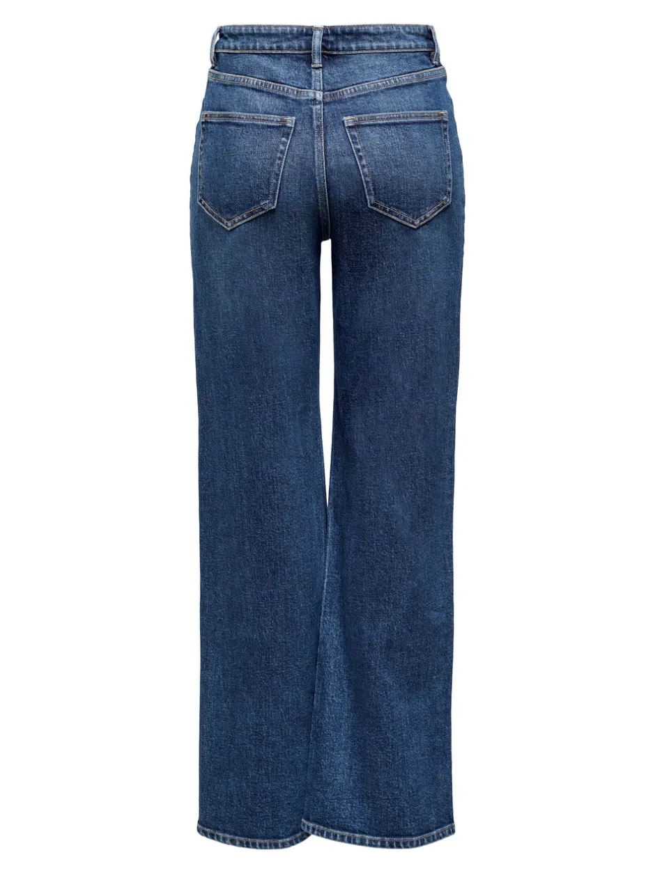 Outlet ONLJUICY Høj talje Wide leg fit Jeans Dame Jeans|Jeans