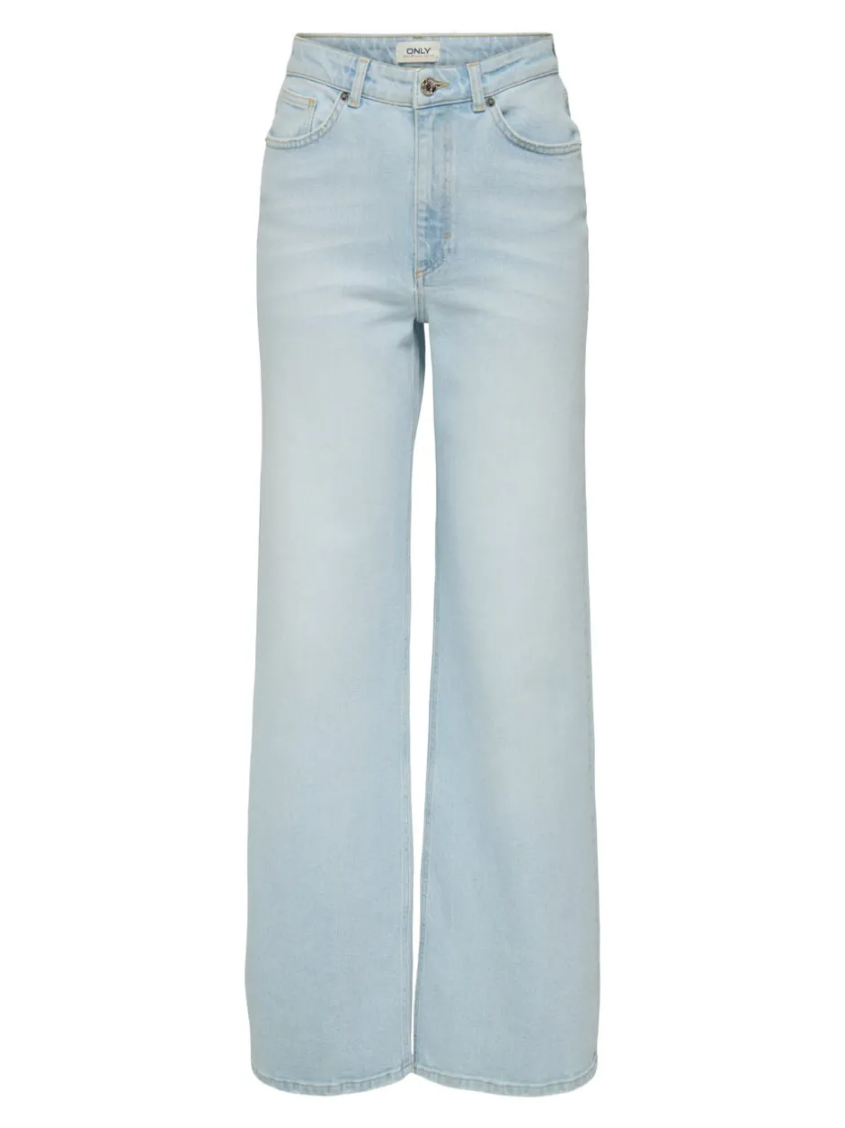 Hot ONLJUICY Høj talje Wide leg fit Jeans Dame Jeans|Jeans