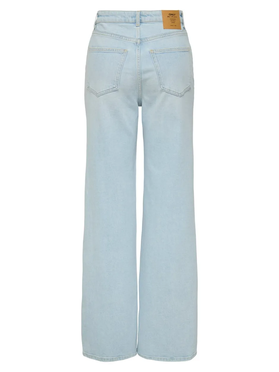 Hot ONLJUICY Høj talje Wide leg fit Jeans Dame Jeans|Jeans