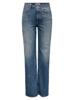 New ONLJUICY Høj talje Wide leg fit Jeans Dame Jeans|Jeans