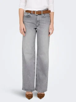Clearance ONLJUICY Høj talje Wide leg fit Jeans Dame Jeans|Jeans