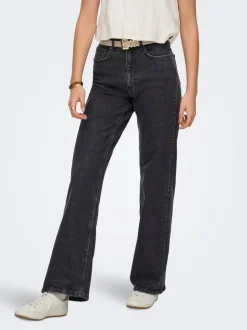 Clearance ONLJUICY Høj talje Wide leg fit Jeans Dame Jeans|Jeans