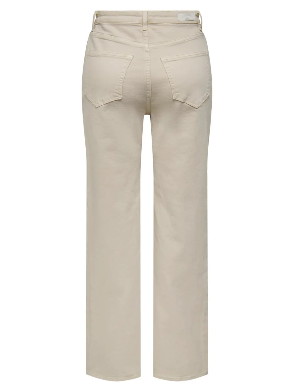 Best ONLJUICY Høj talje Wide leg fit Jeans Dame Jeans|Jeans