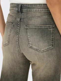 Discount ONLJUICY Høj talje Wide leg fit Jeans Dame Jeans|Jeans
