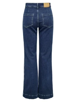 Discount ONLJUICY Høj talje Wide leg fit Jeans Dame Jeans|Jeans