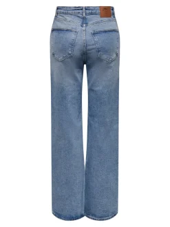 Sale ONLJUICY Høj talje Wide leg fit Jeans Dame Jeans|Jeans