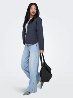 Online ONLJUICY Høj talje Wide leg fit Jeans Dame Jeans|Jeans