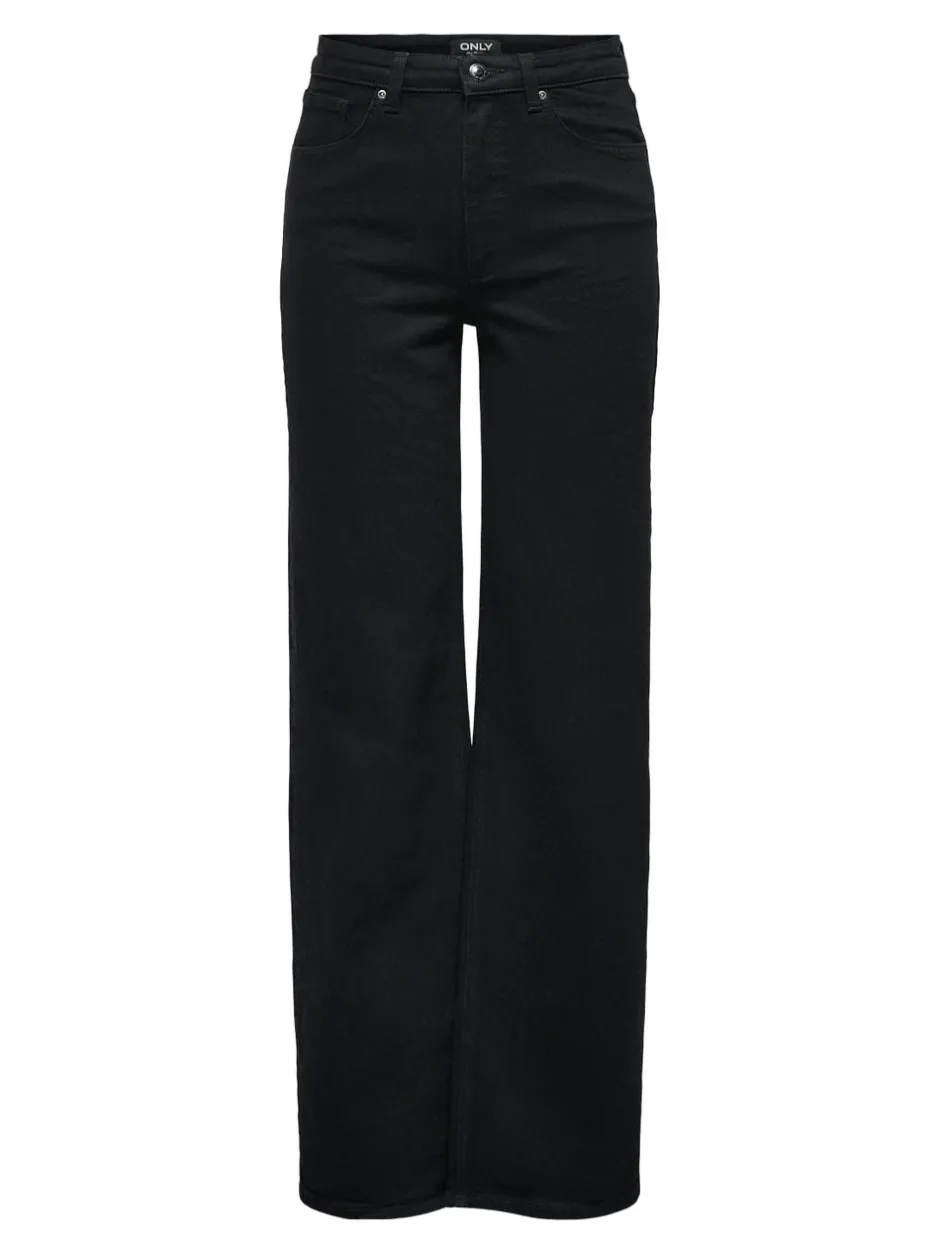 Best ONLJUICY Høj talje Wide leg fit Jeans Dame Jeans|Jeans