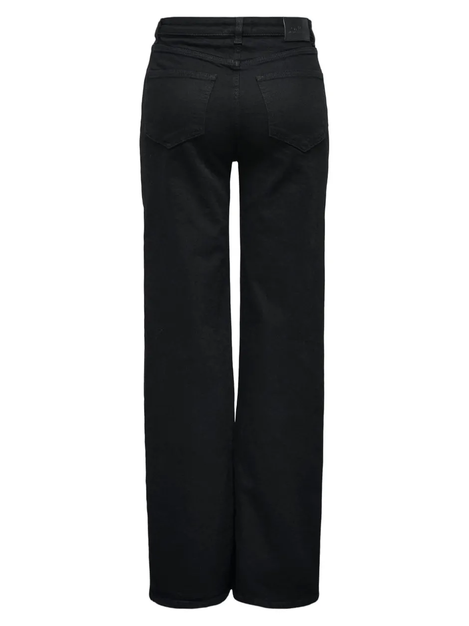 Best ONLJUICY Høj talje Wide leg fit Jeans Dame Jeans|Jeans