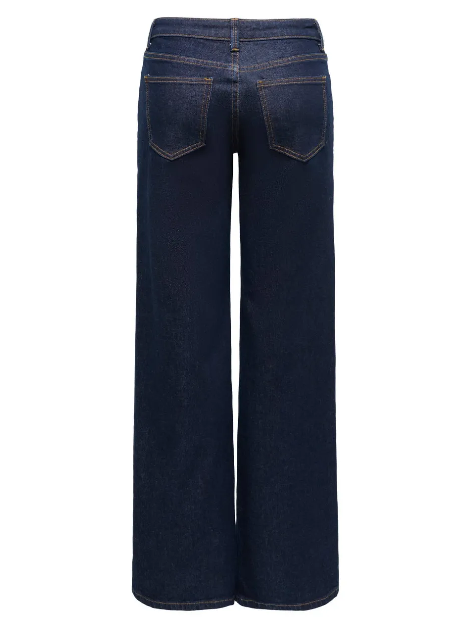 ONLJUICY Høj talje Wide leg fit Jeans Dame Jeans|Jeans