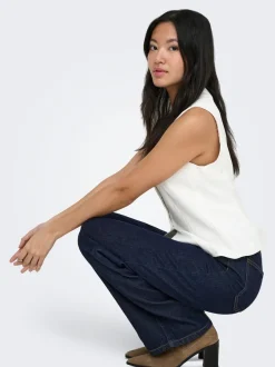 Discount ONLJUICY Høj talje Wide leg fit Jeans Dame Jeans|Jeans