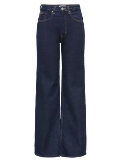 Discount ONLJUICY Høj talje Wide leg fit Jeans Dame Jeans|Jeans