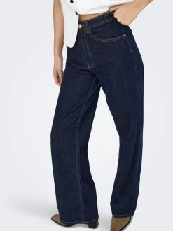 Discount ONLJUICY Høj talje Wide leg fit Jeans Dame Jeans|Jeans