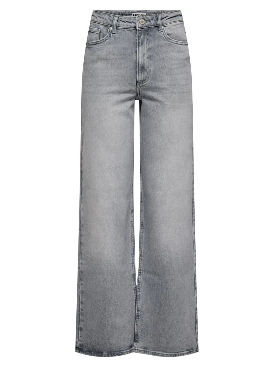 New ONLJUICY Høj talje Wide leg fit Jeans Dame Jeans|Jeans