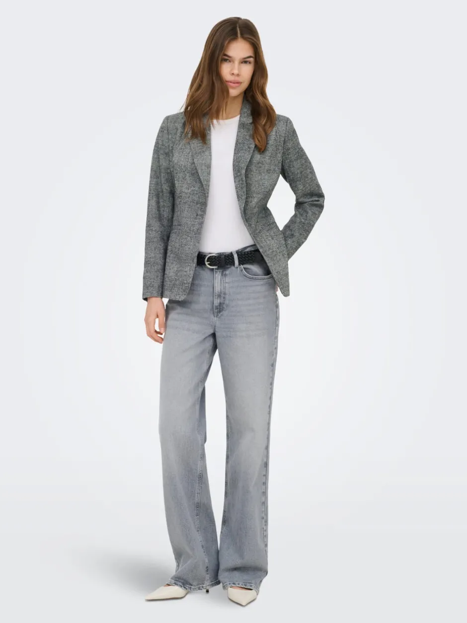 New ONLJUICY Høj talje Wide leg fit Jeans Dame Jeans|Jeans
