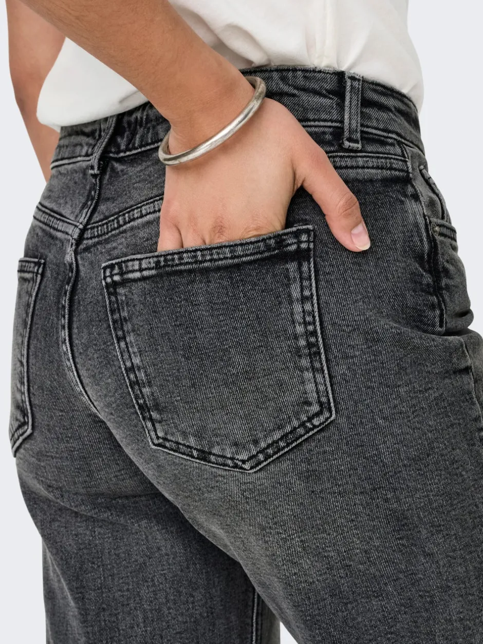 Best ONLJUICY Lav talje Wide leg fit Jeans Dame Jeans|Jeans