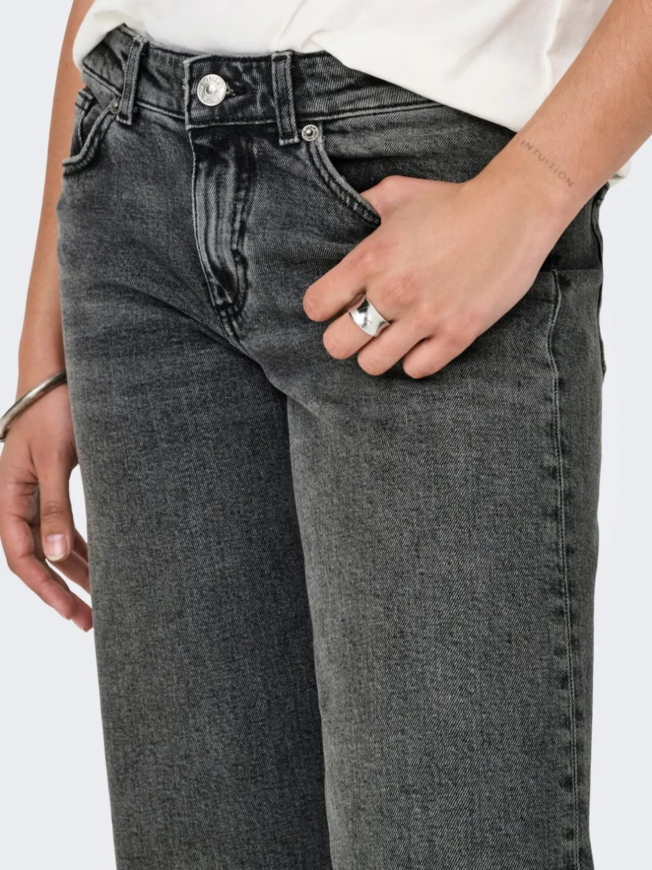 Best ONLJUICY Lav talje Wide leg fit Jeans Dame Jeans|Jeans