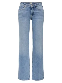 Hot ONLJUICY Lav talje Wide leg fit Jeans Dame Jeans|Jeans