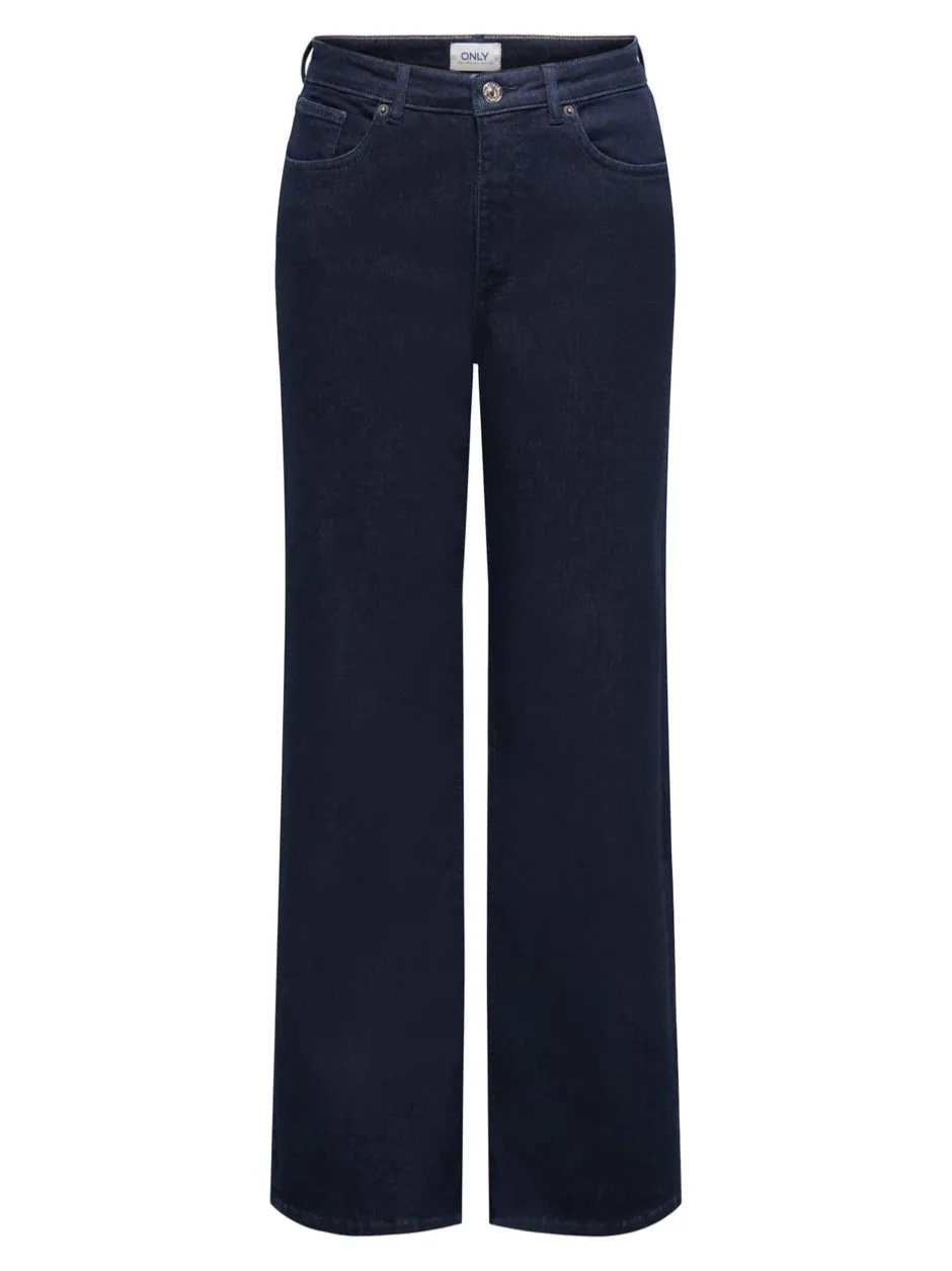Clearance ONLJUICYHIGH Høj talje Wide leg fit Jeans Dame Jeans|Jeans