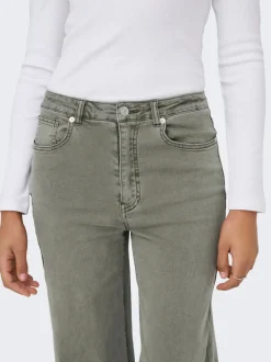 ONLJUICY-MISSOURI Wide leg fit Bukser i wide fit Dame Bukser