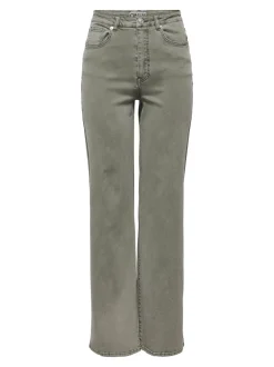 ONLJUICY-MISSOURI Wide leg fit Bukser i wide fit Dame Bukser