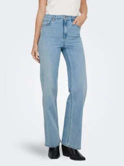 Sale ONLJUICY-WAUW Høj talje Wide leg fit Jeans Dame Jeans|Jeans