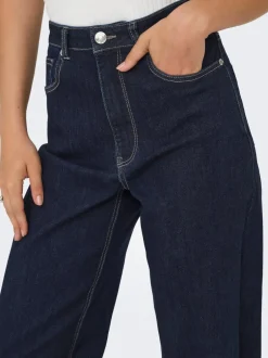 Outlet ONLJUICY-WAUW Høj talje Wide leg fit Jeans Dame Jeans|Jeans