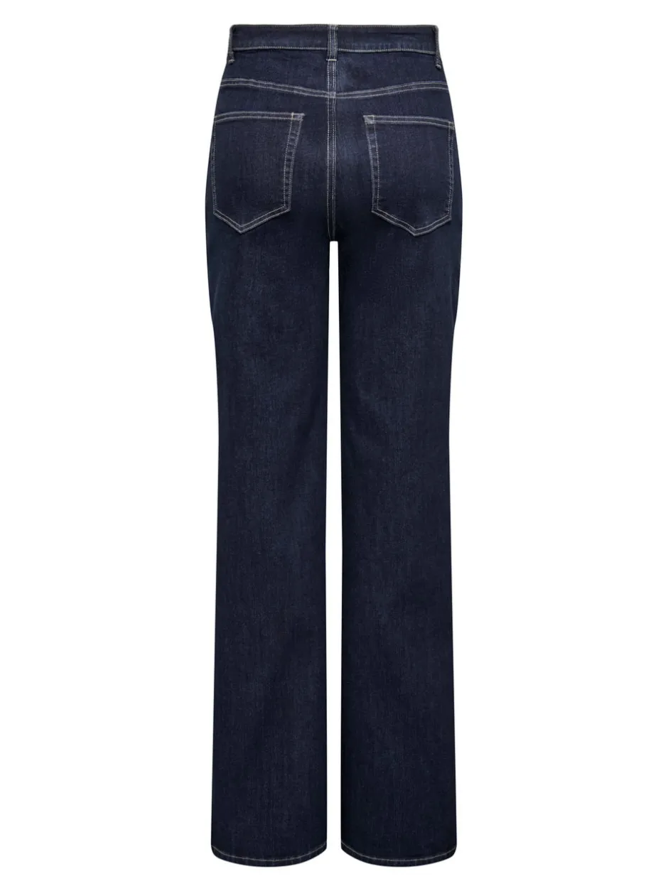 Outlet ONLJUICY-WAUW Høj talje Wide leg fit Jeans Dame Jeans|Jeans