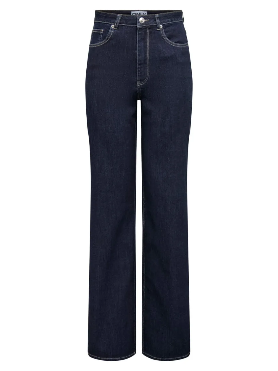 Outlet ONLJUICY-WAUW Høj talje Wide leg fit Jeans Dame Jeans|Jeans