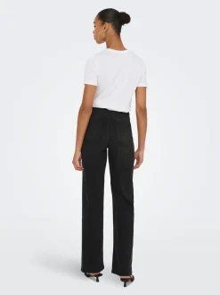 Clearance ONLJUICY-WAUW Høj talje Wide leg fit Jeans Dame Jeans|Jeans